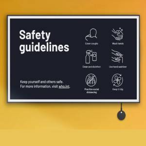 Communicating Emergency or Safety Guidelines Messages