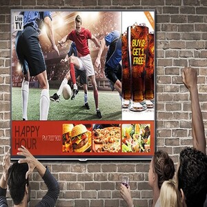 Digital Signage with Live TV